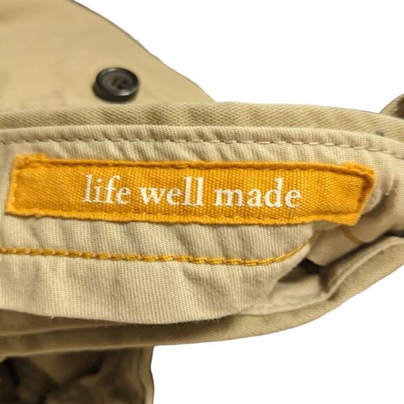 Life well made kahki pants 38x30 - Picture 3 of 5
